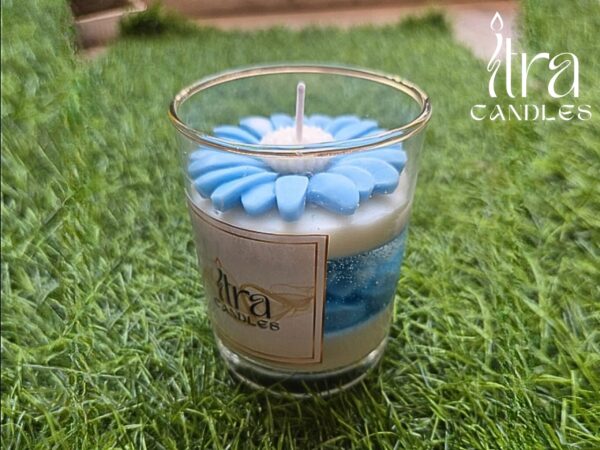 Daisy Flower Scented Candle